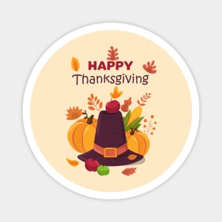 Happy Thanksgiving Magnet